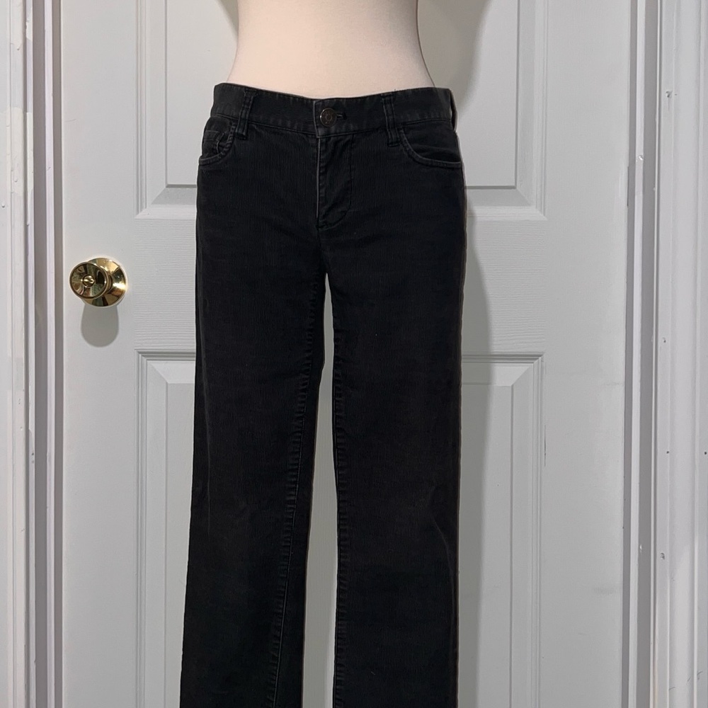J. Crew Women's Black Straight Leg Jeans